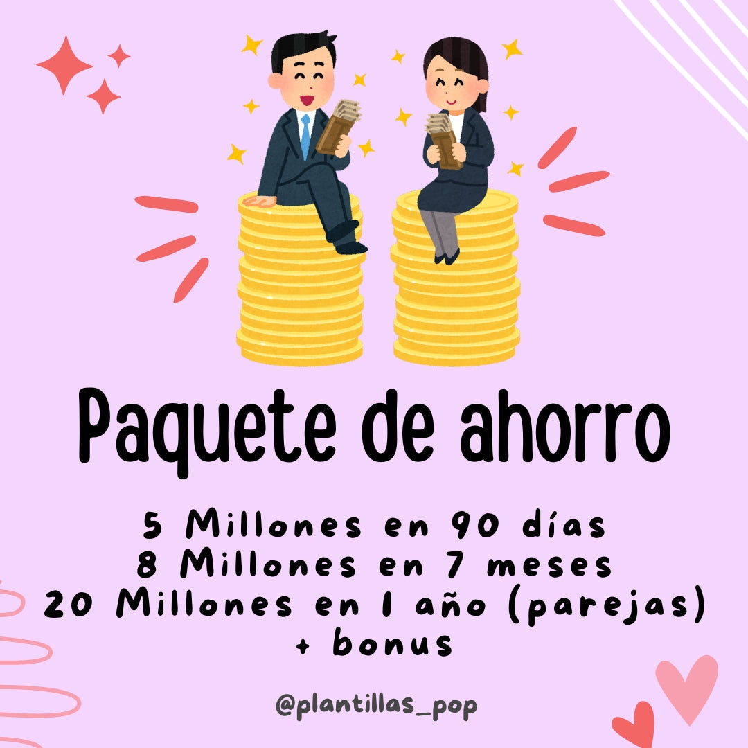 Paquete de ahorro Diario! (3 Plantillas)