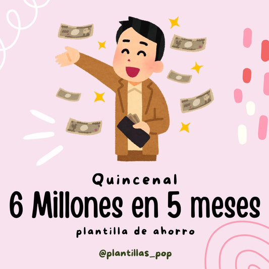 6 Millones en 5 meses