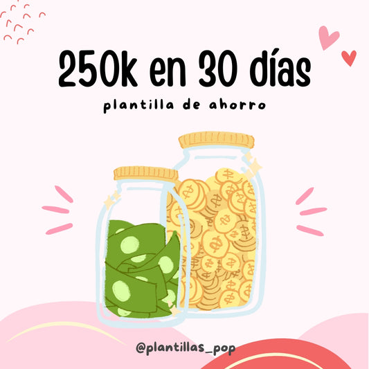 250.000 en 30 días