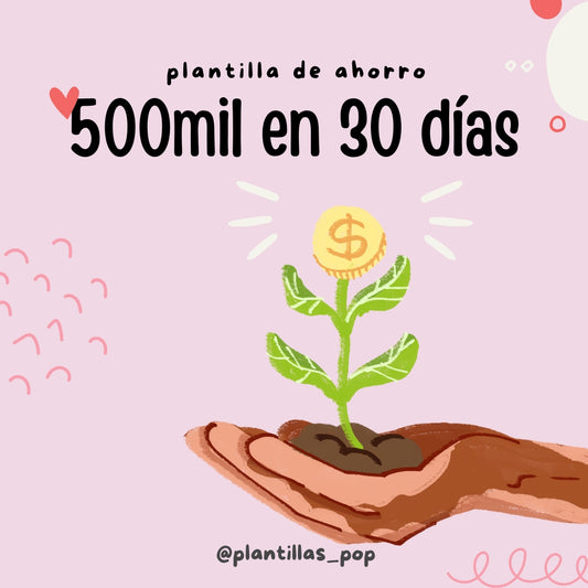 500.000 en 30 días