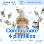 Plantillas de ahorro - Modo mate - Combo