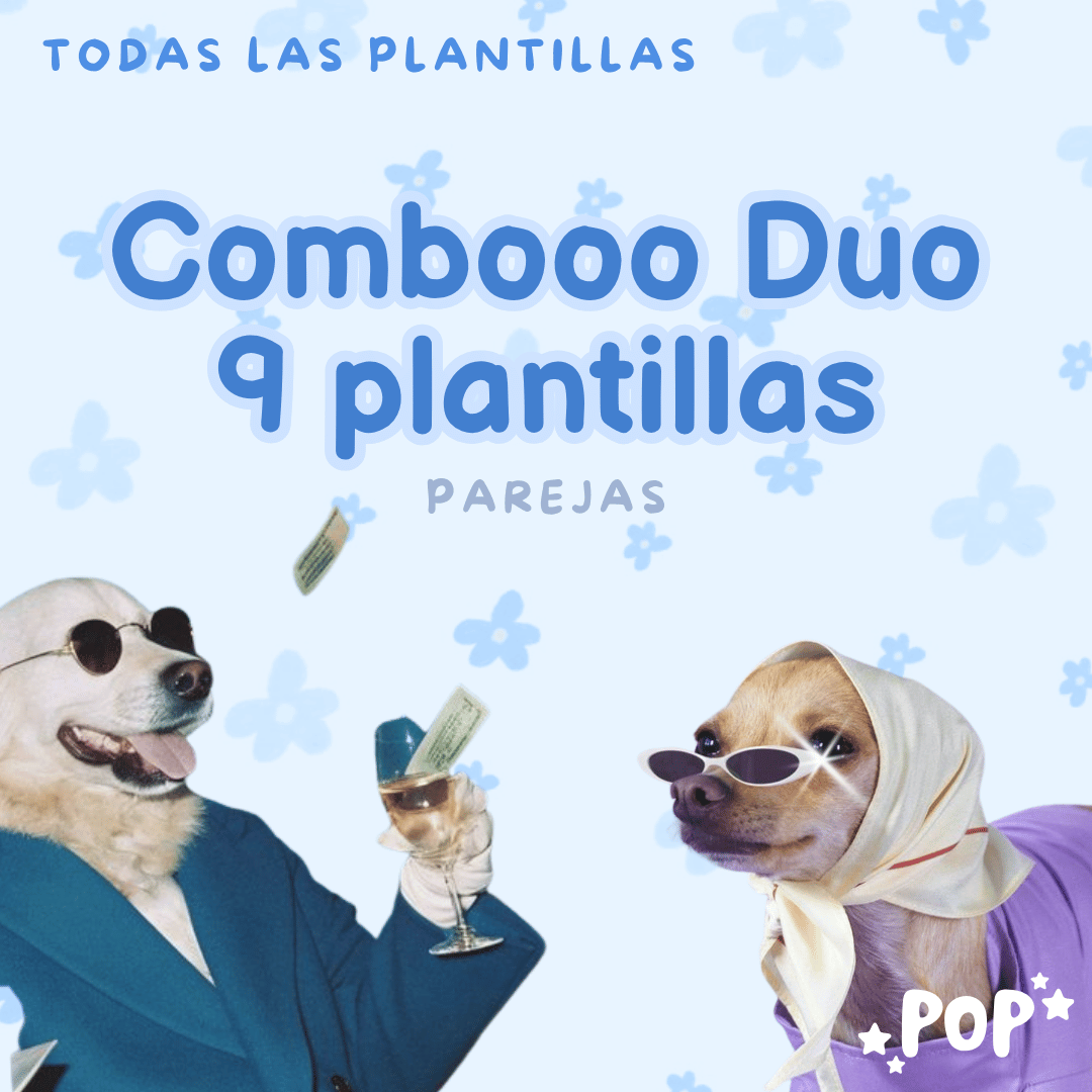 Plantillas de ahorro - Modo combo - pareja