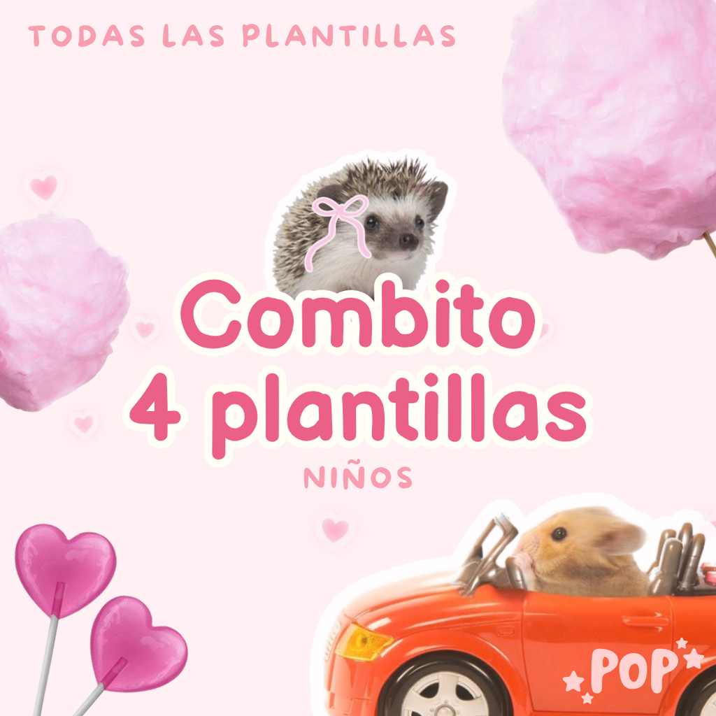 Plantillas de ahorro - Modo combo - niños