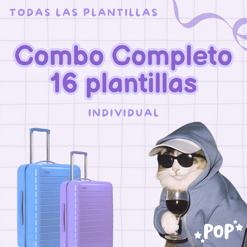 Plantillas de ahorro - Modo combo - individual