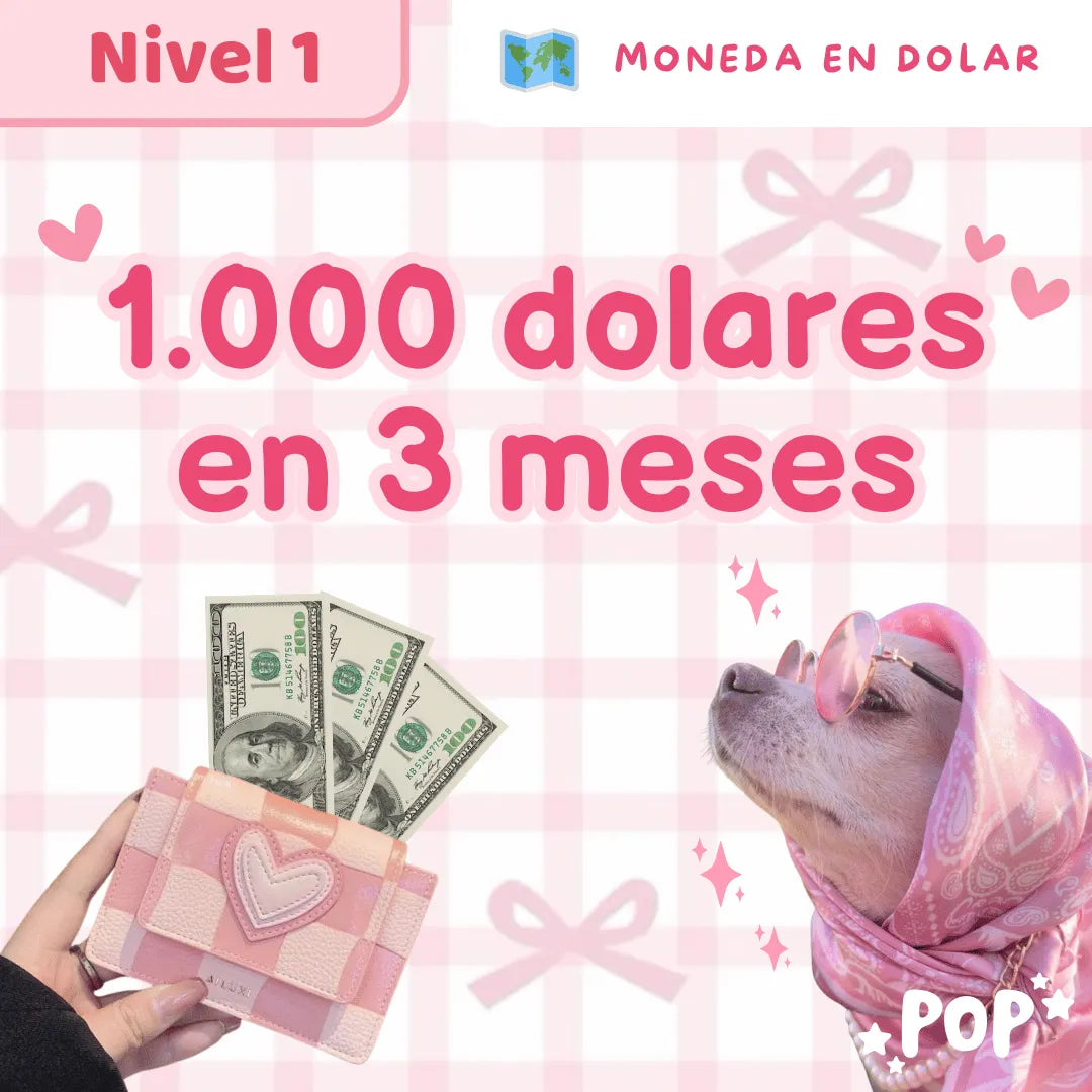 Plantillas de ahorro - Modo dolar - nivel 1