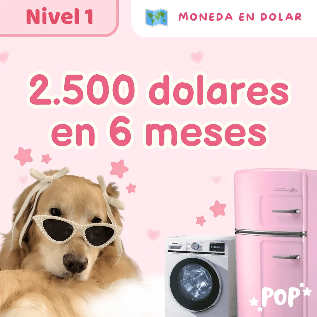 Plantillas de ahorro - Modo dolar - nivel 2