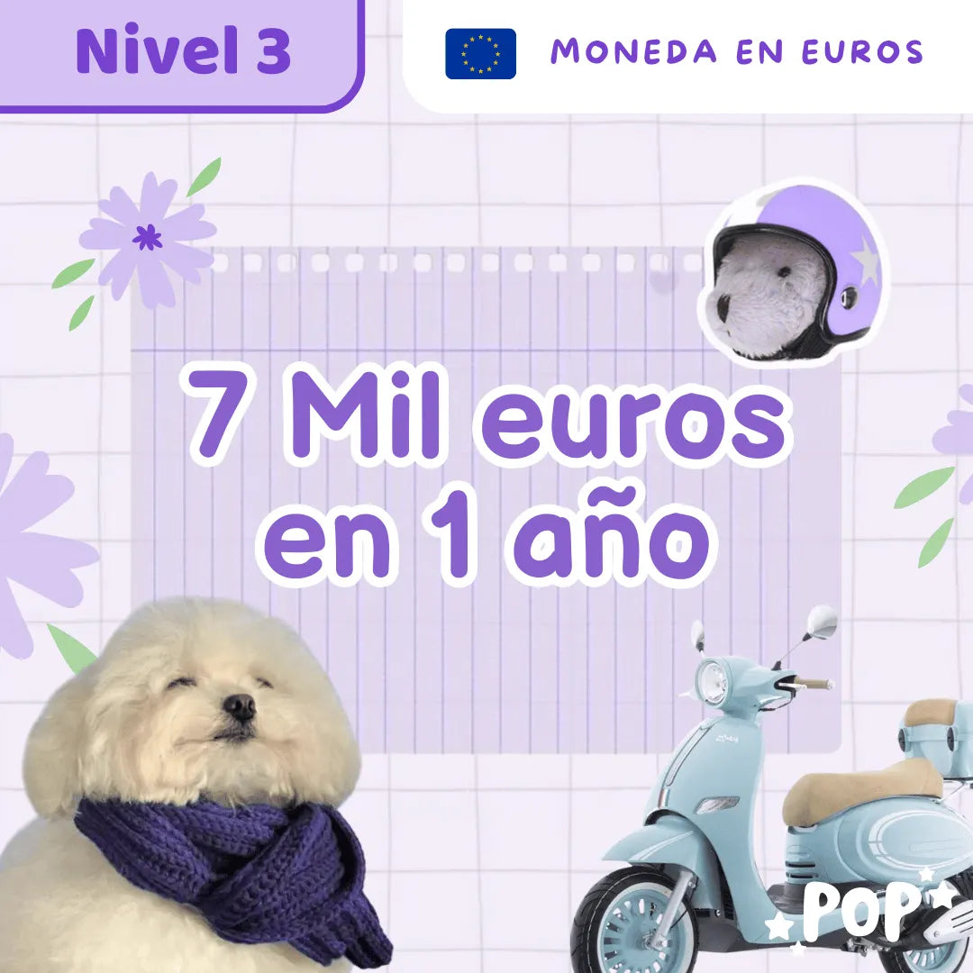 Plantillas de ahorro - Modo euro - nivel 3
