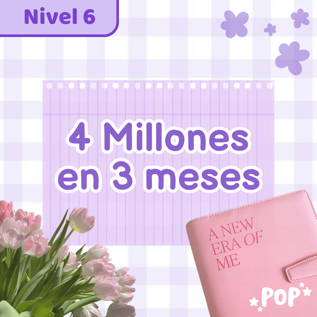 Plantilla de ahorro - Modo experta - Nivel 6