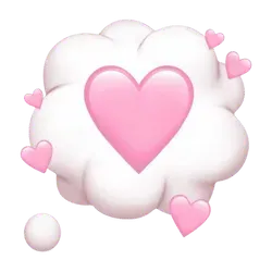 Nube pensante corazon