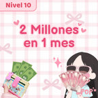 Plantilla de ahorro - Modo leyenda - Nivel 10
