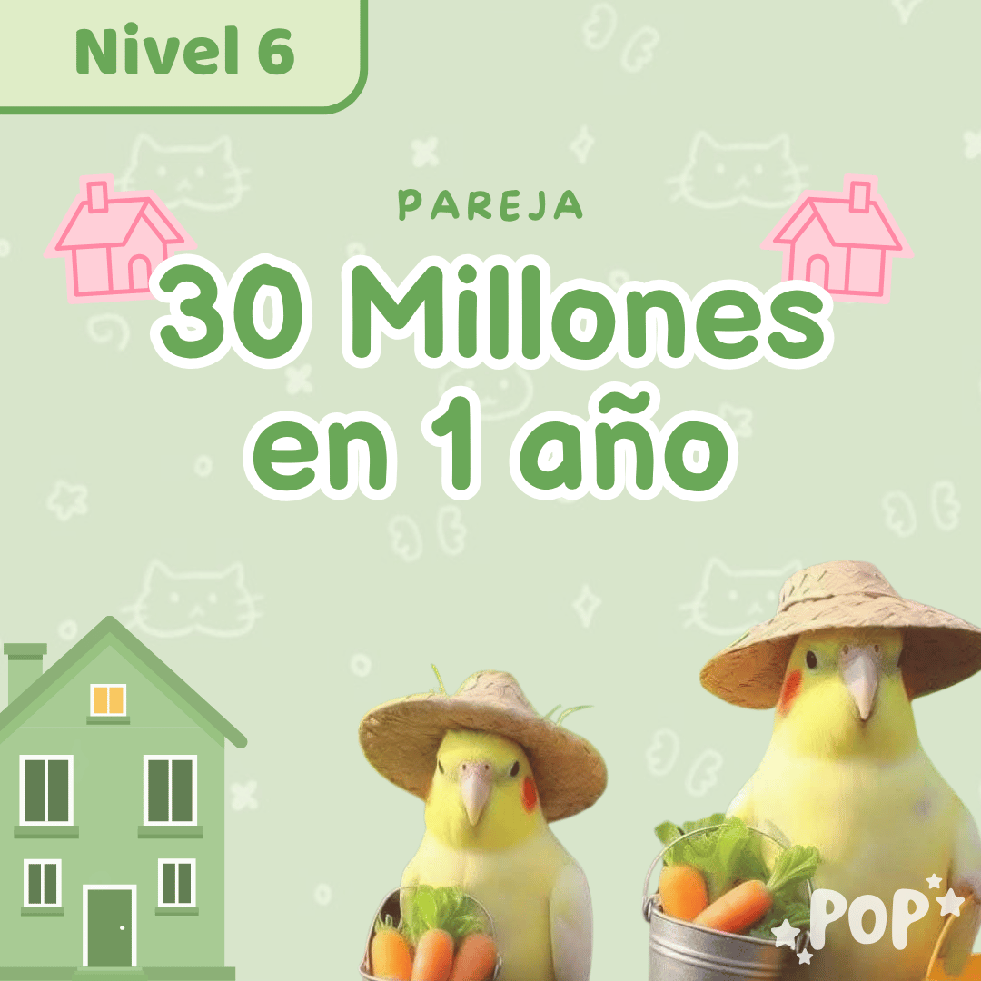 Plantilla de ahorro - Modo leyenda - Nivel 6