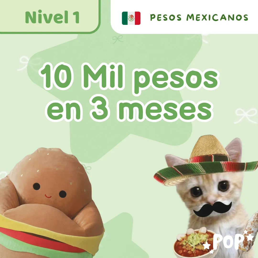 Plantillas de ahorro - Modo taco - nivel 1