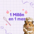 Plantilla de ahorro de 1 millón en 1 mes para imprimir