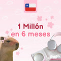 Plantilla de ahorro de 1 millón de pesos chilenos en 6 meses para imprimir
