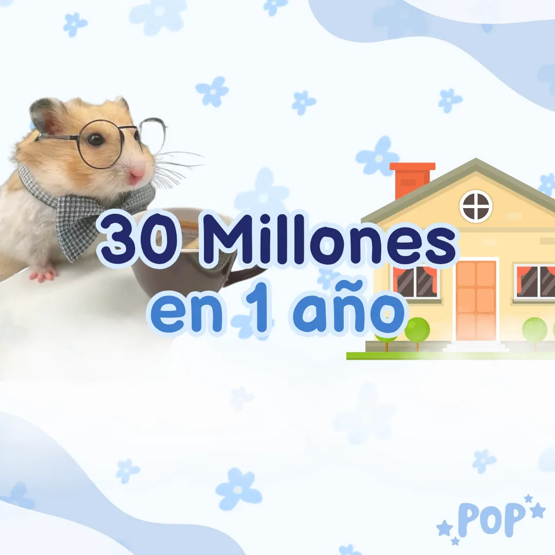 Plantilla de ahorro de 30 millones en 1 año para imprimir