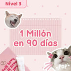 Plantilla de ahorro de 1 millón de pesos colombianos en 90 días - Plantillas Pop